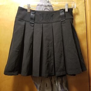 Moon Pentagram Mini Skirt